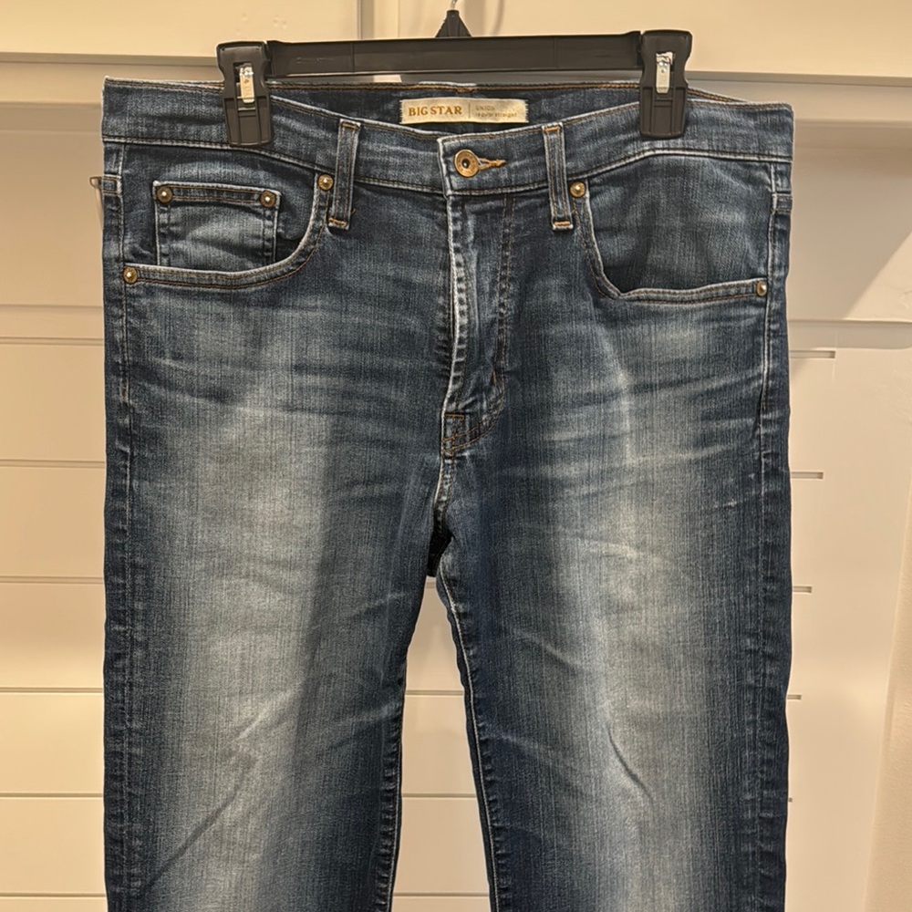 Big Star Regular Straight Jeans 34s